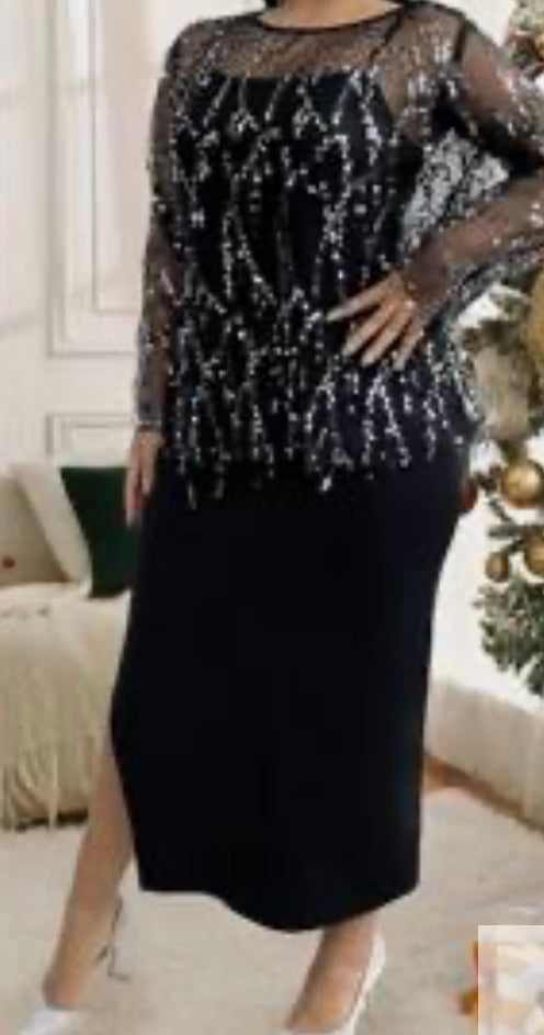 Sheer Pencil Dress