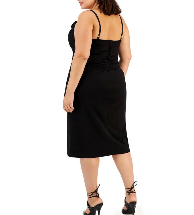 Tea Lenght midi dress plus size