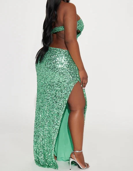 Sparkling Mint Gown