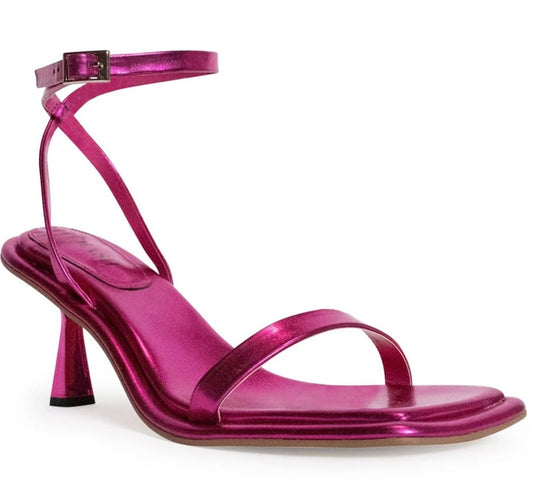 IMANI METALLIC HEELS