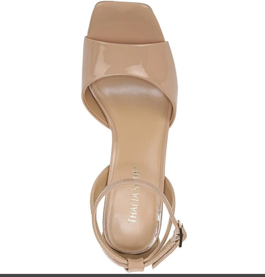 Patent nude heels