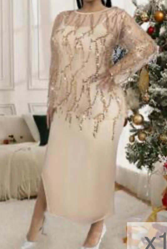Sheer Pencil Dress